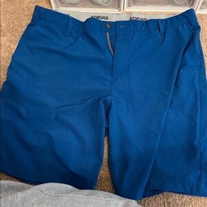 Adidas Men's Vibrant Blue Athletic Shorts